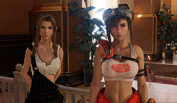 《最终幻想7：重生》硝基蒂法制服版MOD