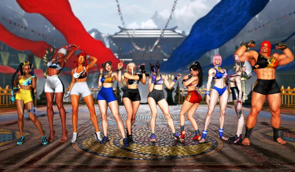 《街头霸王6》DriveTech女装系列MOD