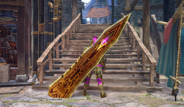 《怪物猎人:崛起》阁螳螂武器合集MOD