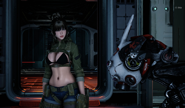 《剑星》第一后裔海莉精锐战斗部队服装MOD