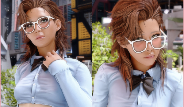 《赛博朋克2077》Tumi发型MOD