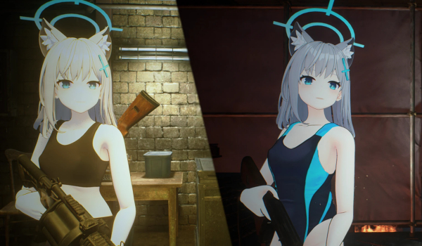 《生化危机3:重制版》白子与宫子MOD