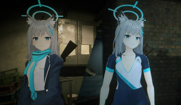 《生化危机3:重制版》白子与宫子MOD