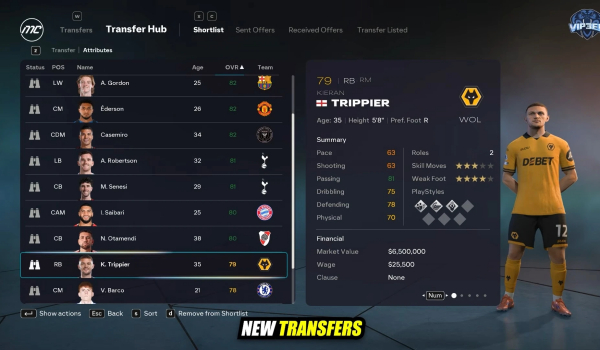 《EA Sports FC 26》生涯模式大修补丁