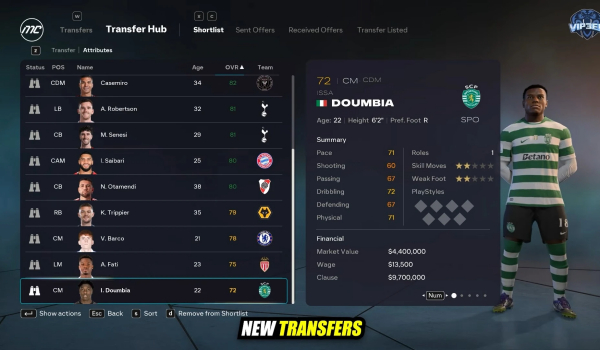 《EA Sports FC 26》生涯模式大修补丁