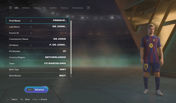 《EA Sports FC 26》解锁球员与教练编辑MOD