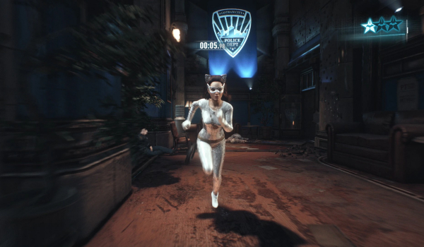 《蝙蝠侠:阿甘骑士》白色60年代猫女MOD