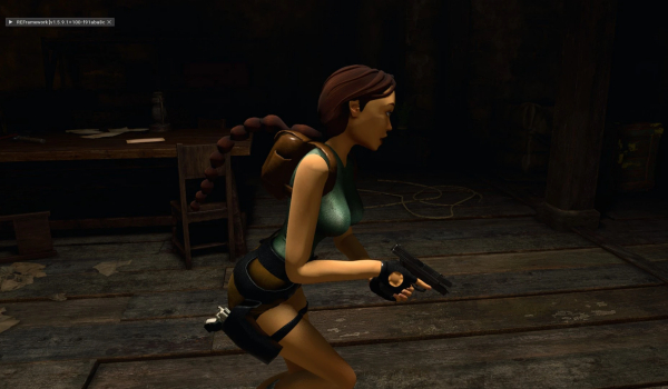 《生化危机4:重制版》经典劳拉克劳馥MOD