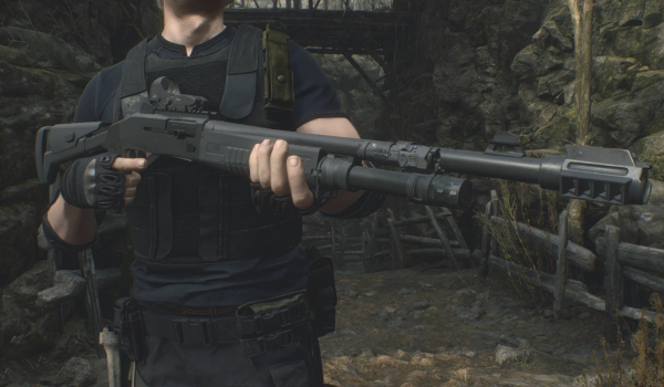 《生化危机4:重制版》M4霰弹枪双件套武器包MOD
