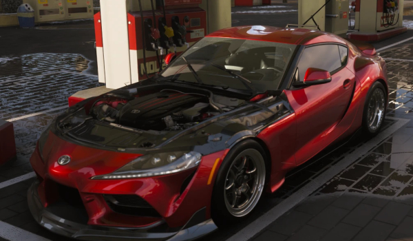 《极限竞速:地平线 6》丰田Supra MK5直线加速赛配置MOD