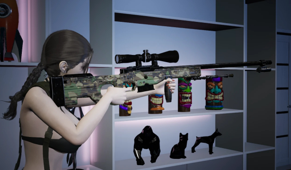 《致命解药》AWP SA58 MOD