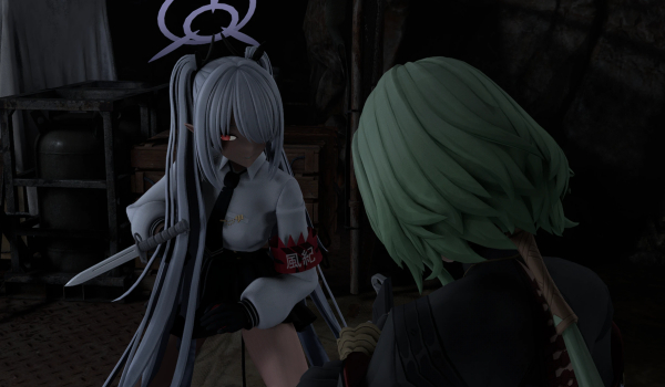 《生化危机4:重制版》蔚蓝档案白银伊织MOD