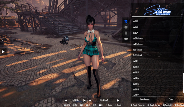 《剑星》自动沉浸式服装系统MOD