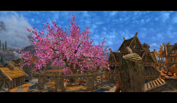 《上古卷轴5:天际重制版》吉娜莱斯之树魔法辉光MOD
