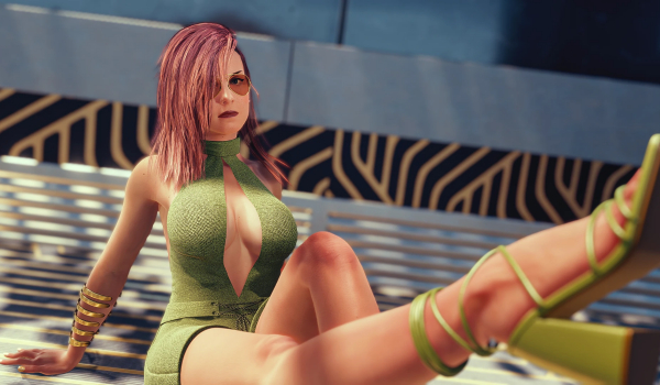 《赛博朋克2077》简约短款连体衣MOD