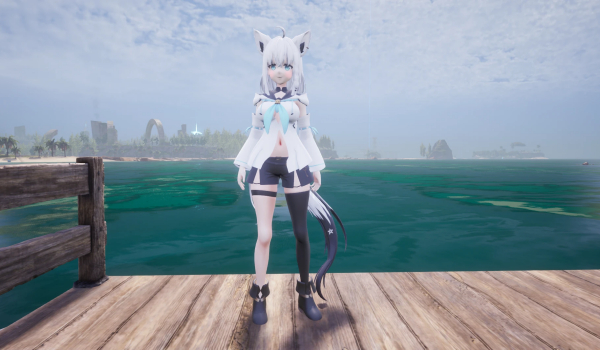 《幻兽帕鲁》扮演白上吹雪MOD