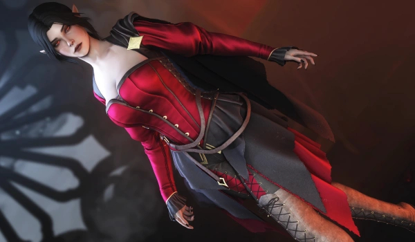 《上古卷轴5:天际重制版》酒窖女公爵服装MOD