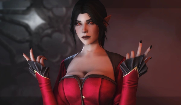 《上古卷轴5:天际重制版》酒窖女公爵服装MOD