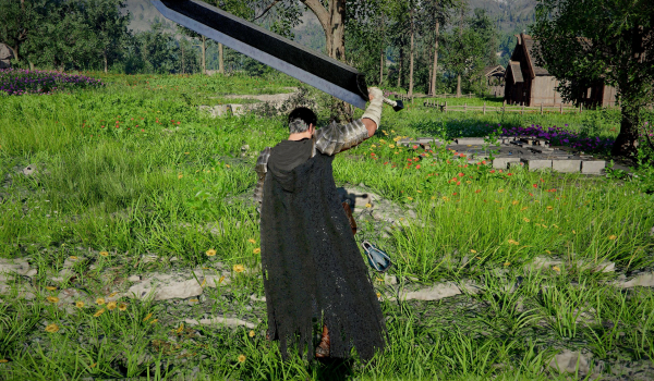 《红色沙漠》黑色剑士铠甲MOD