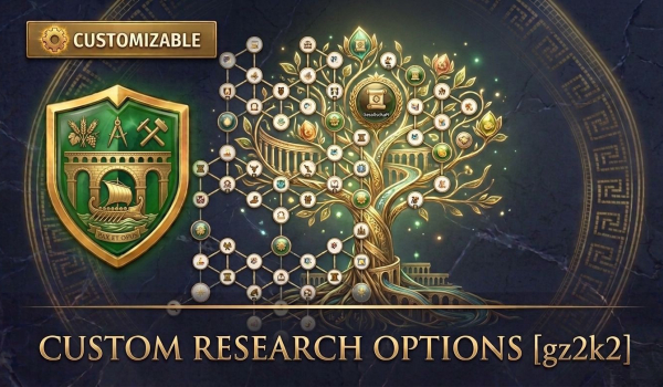 《纪元117:罗马和平》自定义研究选项MOD