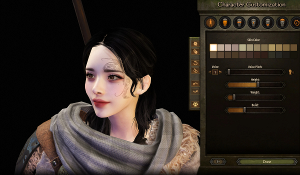 《骑马与砍杀2:霸主》女性面容大修MOD