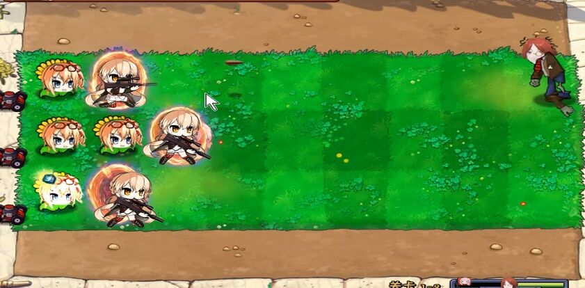植物大战僵尸少女前线版