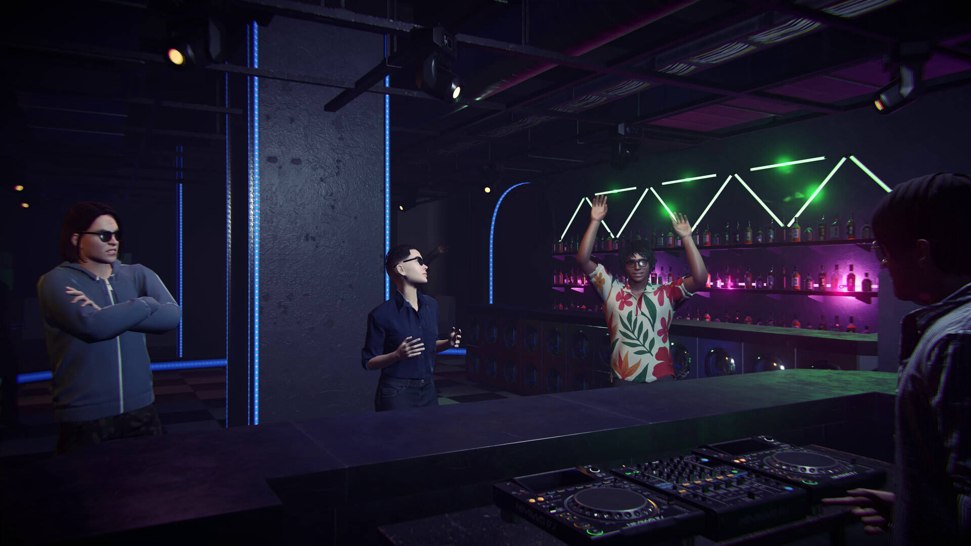 DJ Life Simulator：学习真正的DJ技巧壁纸