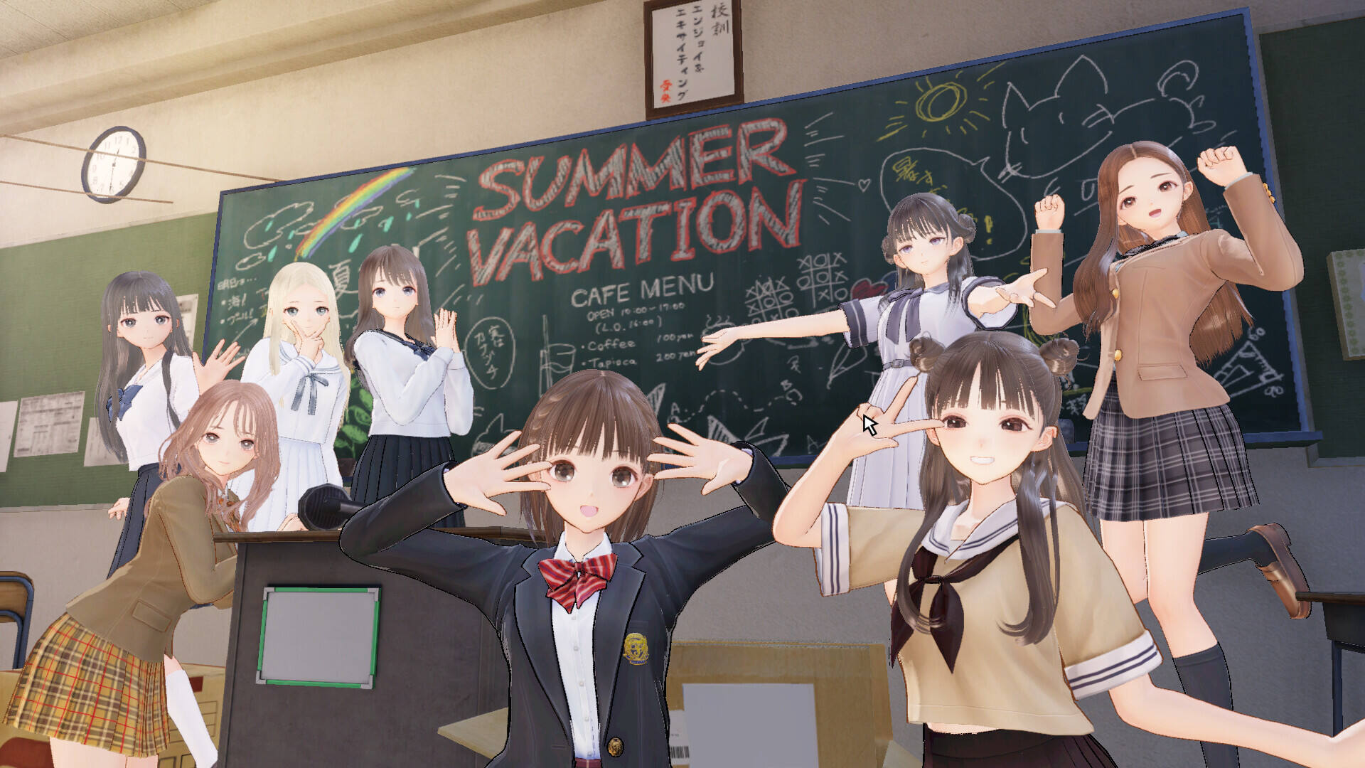 蔚蓝反射 Quartet：少女们的奇迹壁纸