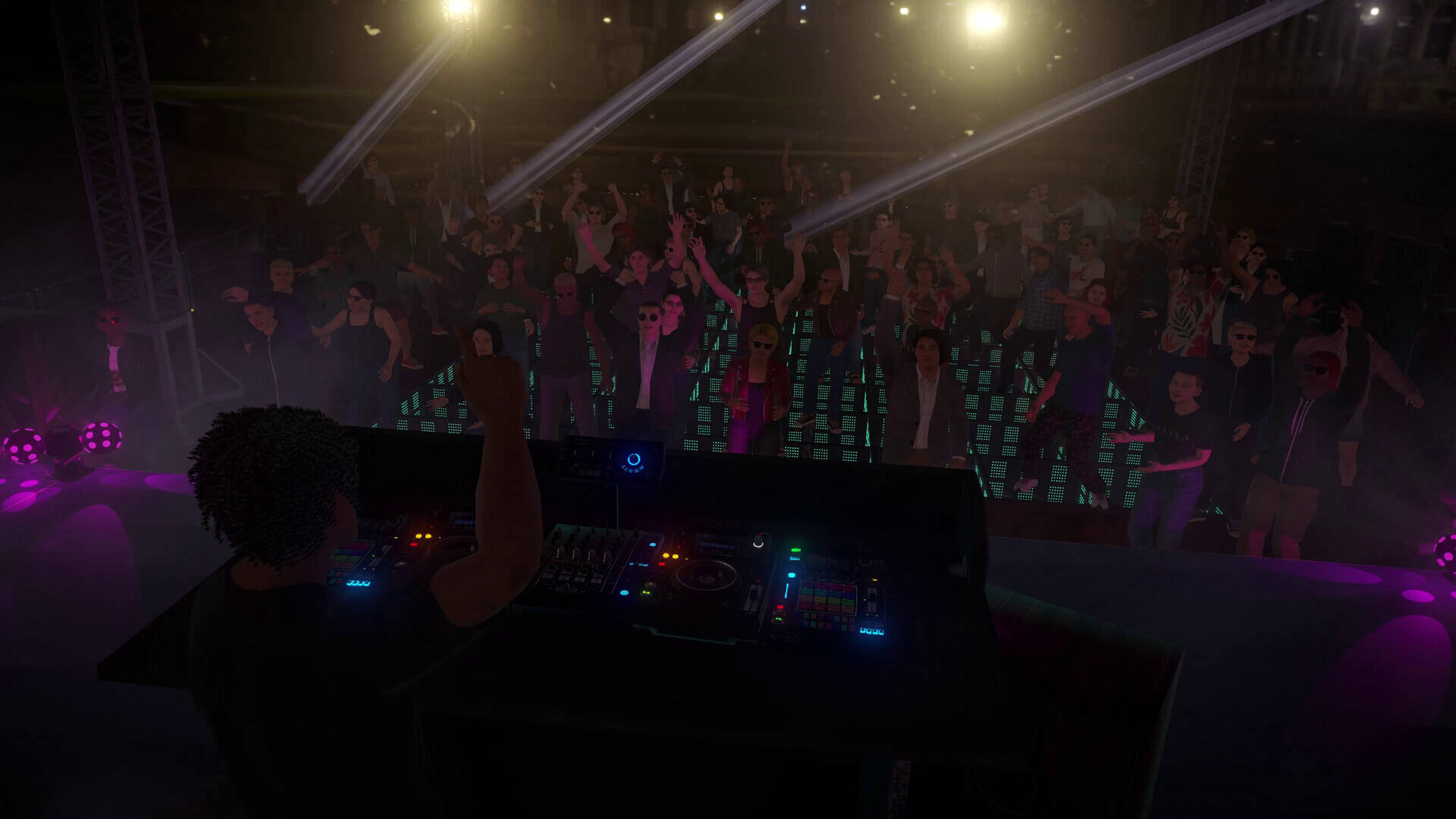 DJ Life Simulator：学习真正的DJ技巧壁纸