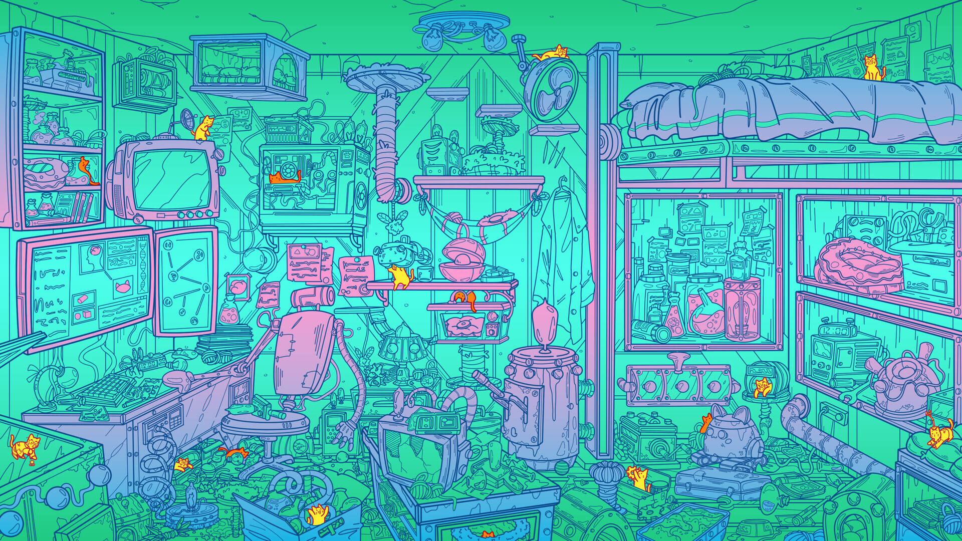 满屋猫咪截图