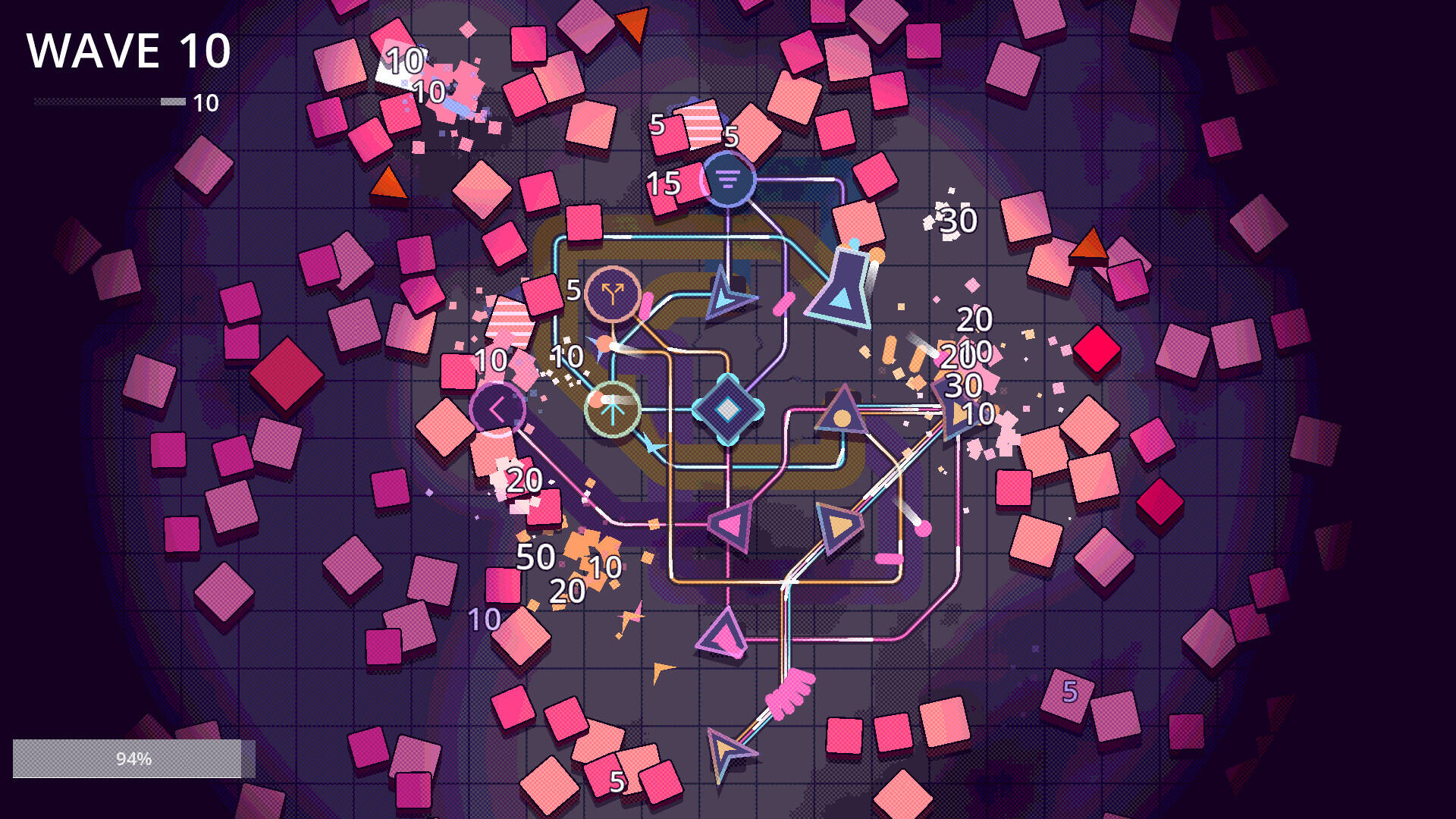 Pulslink：守卫回路壁纸