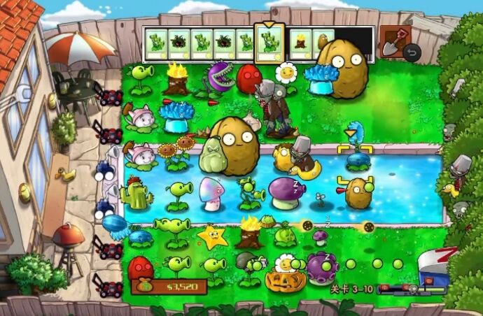 植物大战僵尸：随机植物版