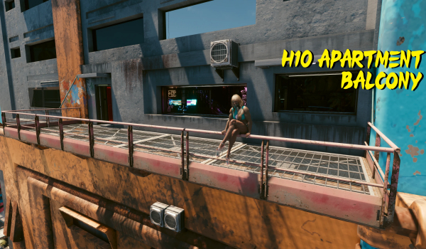 《赛博朋克2077》H10 公寓阳台MOD