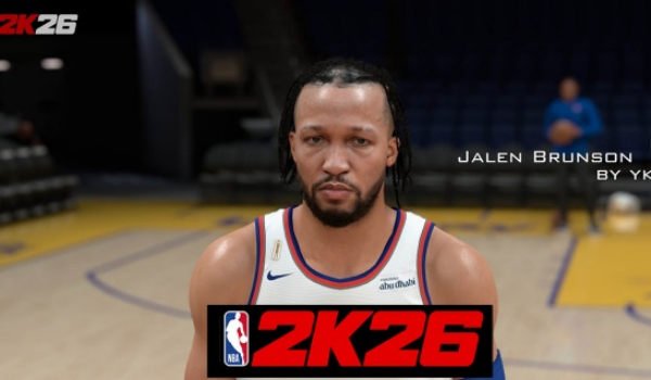 《NBA 2K26》贾伦布伦森赛博面具与身体更新MOD