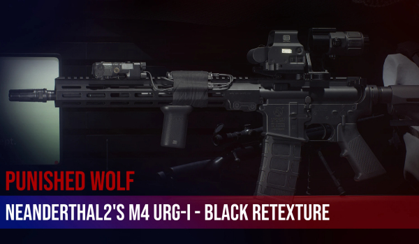 《严阵以待》M4 URG-I黑色重新贴图MOD