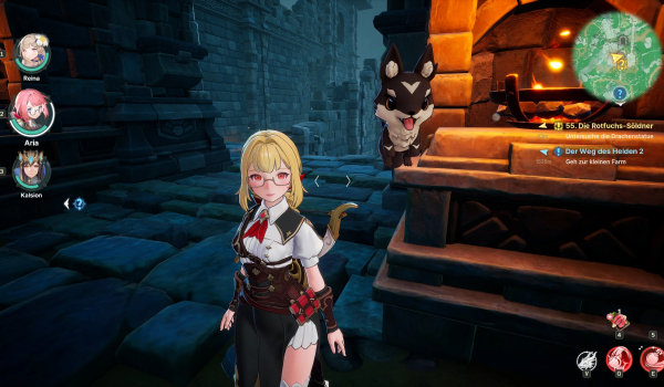 《龙之剑:觉醒》Aria赤狐军团重着色MOD