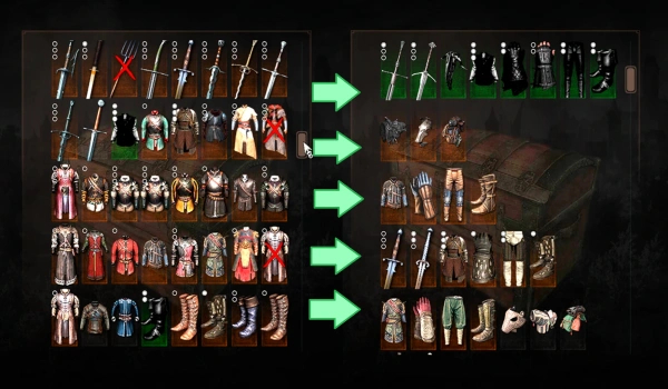 《巫师3:狂猎》储物箱整理器MOD