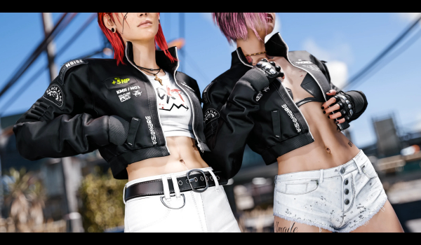 《赛博朋克2077》哈莉服装MOD