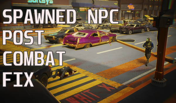 《赛博朋克2077》生成NPC战后修复MOD