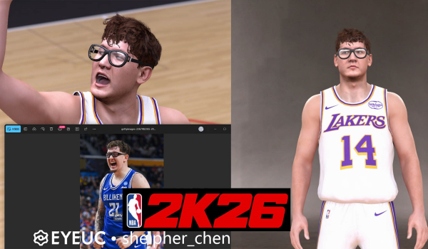 《NBA 2K26》罗比阿维拉面补与体型更新MOD