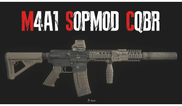 《生化危机4：重制版》M4A1 SOPMOD步枪MOD