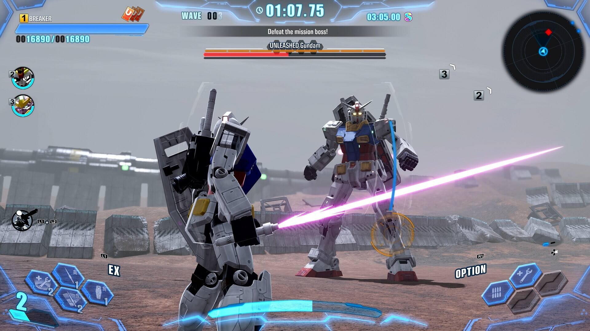 GUNDAM创坏者4壁纸
