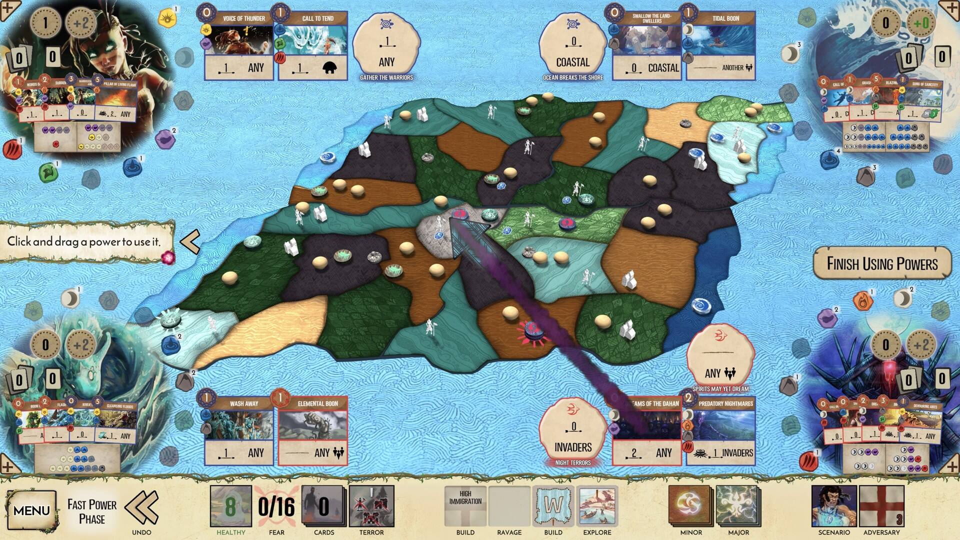 精灵岛壁纸