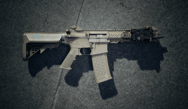 《致命解药》沙色AR15替换原版HK416MOD
