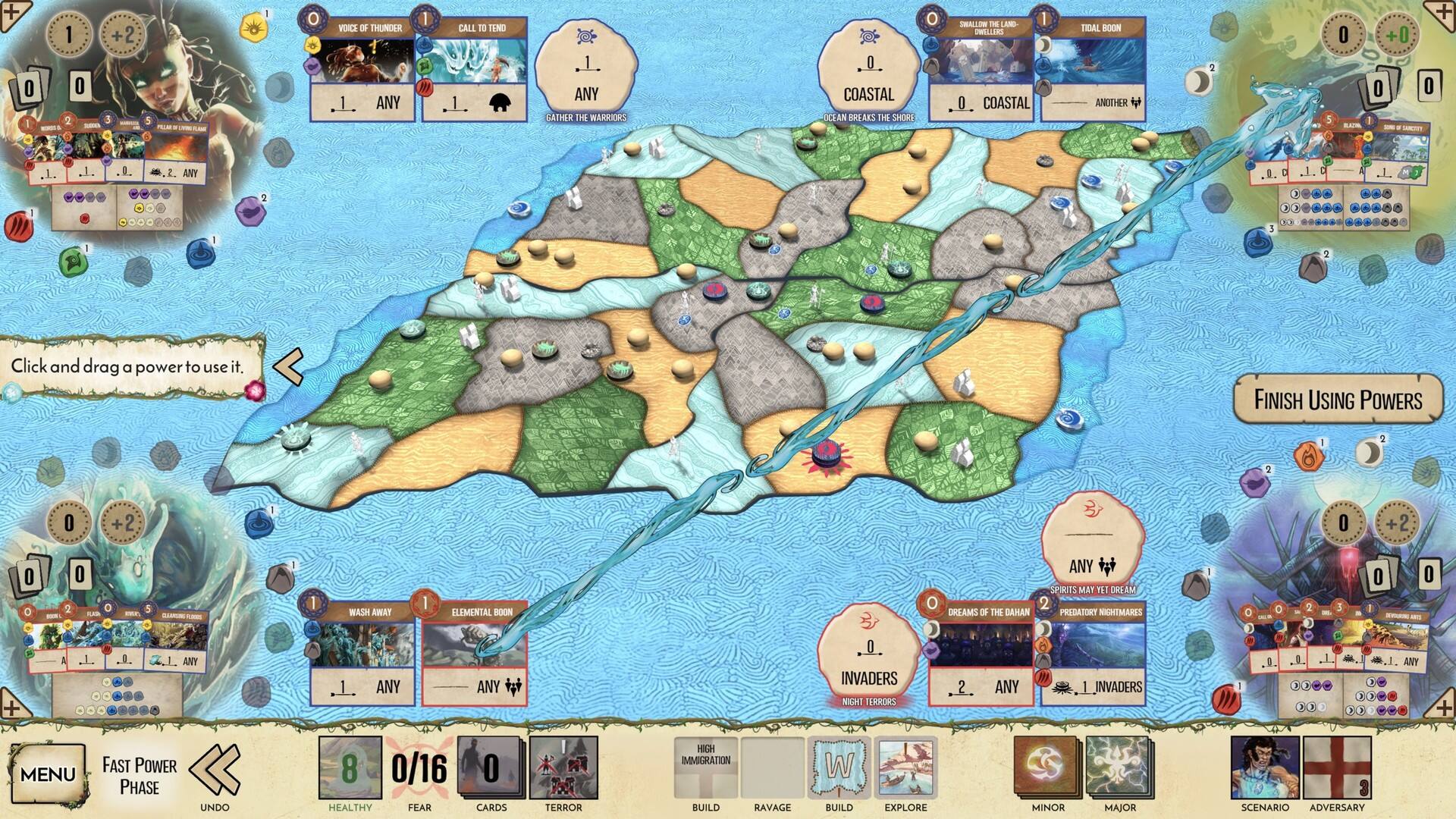 精灵岛壁纸