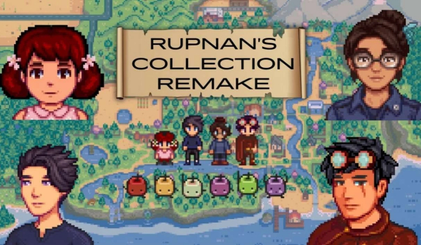 《星露谷物语》Rupnan的收藏品重制版MOD