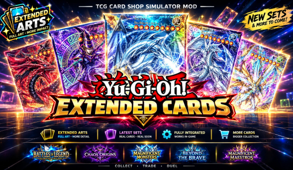 《TCG卡牌商店模拟器》游戏王扩展卡牌MOD