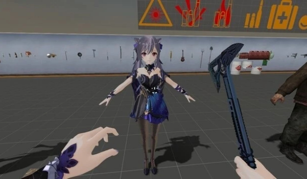 《求生之路2》原神刻晴替换教练MOD