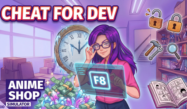 《动漫商店模拟器》Cheat for Dev前置工具