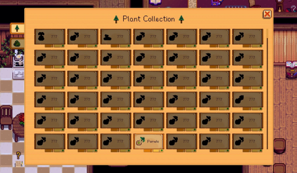 《星露谷物语》植物收藏MOD